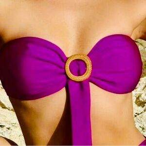 Women's Ring Detail
Bandeau Top And Hollow...
Violet Purple / 12(XL)